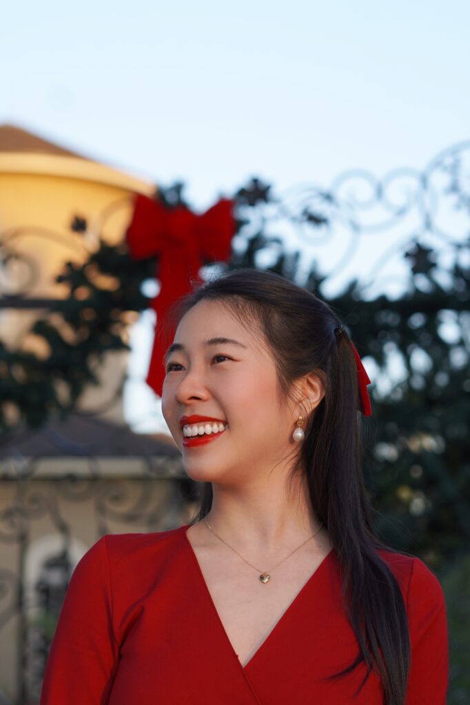 GLDN jewelry locket, monica vinader doina pearl earrings, vivian tang, holiday red bobbi brown lipstick